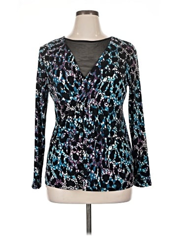 Daisy Fuentes Long Sleeve Blouse (view 1)