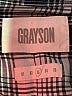 Grayson 100% Lyocell Plaid Gray Long Sleeve Button-Down Shirt Size Med (3) - photo 7