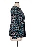 Daisy Fuentes Blue Long Sleeve Blouse Size XL - photo 4