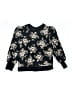 Janie and Jack 100% Cotton Floral Black Pullover Sweater Size 5 - photo 1