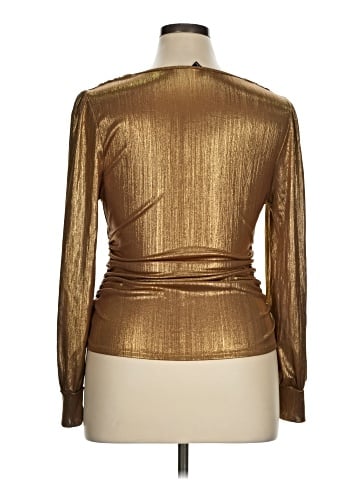 Shein Curve Long Sleeve Blouse (view 2)
