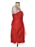 J.Crew 100% Polyester Red Cocktail Dress Size 2 - photo 4