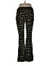 Diane von Furstenberg Animal Print Black Casual Pants Size 12 - photo 2