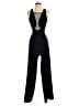 BCBGeneration 100% Polyester Black Jumpsuit Size 0 - photo 1