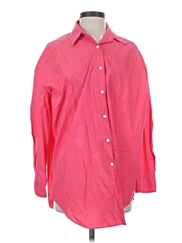 The Frankie Shop 3/4 Sleeve Button-Down Shirt (view 1)