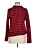 Ann Taylor Houndstooth Red Turtleneck Sweater Size L - photo 1