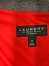 Laundry by Shelli Segal 100% Polyester Solid Red Cocktail Dress Size 4 - photo 7