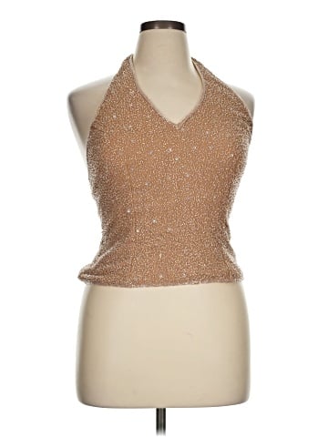 Newport News Sleeveless Silk Top (view 1)