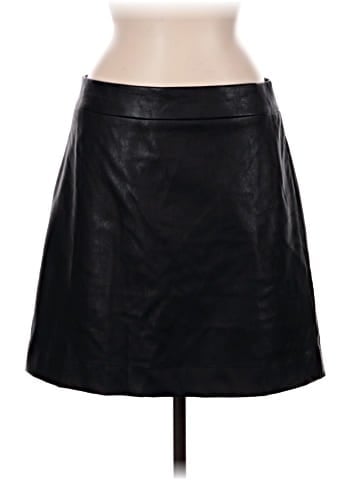 J.Crew Factory Store Faux Leather Skirt (view 1)