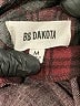 BB Dakota Plaid Burgundy Cardigan Size M - photo 7