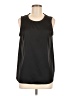 Worthington 100% Polyester Black Sleeveless Blouse Size M - photo 1