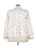 Shein Curve 100% Polyester Ivory Long Sleeve Blouse Size 3X - photo 2