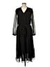 Lands' End Black White Casual Dress Size M - photo 1
