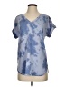 Cupio Tie-dye Blue Short Sleeve T-Shirt Size S - photo 1