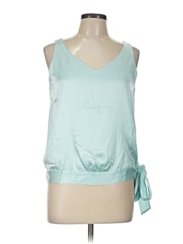 Per Se By Carlisle Sleeveless Silk Top (view 1)