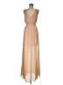 Baltic Born 100% Polyester Tan Cocktail Dress Size M - photo 1