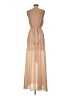 Baltic Born 100% Polyester Tan Cocktail Dress Size M - photo 2