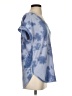 Cupio Tie-dye Blue Short Sleeve T-Shirt Size S - photo 4