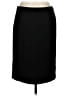 White House Black Market Solid Black Formal Skirt Size 10 - photo 2