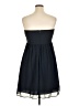 Bill Levkoff 100% Polyester Solid Blue Cocktail Dress Size 16 - photo 2
