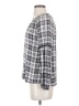 Eyeshadow 100% Rayon Gray Long Sleeve Blouse Size S - photo 5