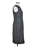 Tahari Solid Gray Casual Dress Size 8 - photo 4