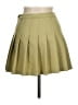 Motel Solid Tan Green Casual Skirt Size M - photo 2