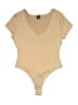 Mark Edwards 100% Polyester Tan Bodysuit Size M - photo 1