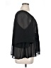 Mudd 100% Polyester Black 3/4 Sleeve Blouse Size XL - photo 4