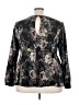 Torrid Black 3/4 Sleeve Blouse Size 3X Plus (3) - photo 2
