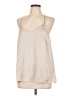 Mikey & Joey 100% Polyester Silver Sleeveless Blouse Size L - photo 1