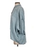 Noisy May 100% Lyocell Blue 3/4 Sleeve Button-Down Shirt Size XS - photo 5