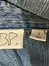 BP. 100% Cotton Blue Denim Jacket Size L - photo 3