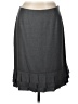 Carlisle Solid Gray Formal Skirt Size 10 - photo 1