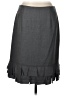 Carlisle Solid Gray Formal Skirt Size 10 - photo 2