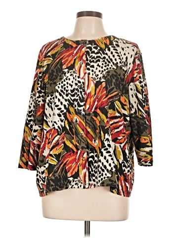 Onque 3/4 Sleeve Blouse (view 1)