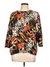 Onque Brown 3/4 Sleeve Blouse Size 1X - photo 1