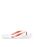 Assorted Brands White Flip Flops Size 2 - photo 1