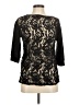 Dex Black 3/4 Sleeve Top Size M - photo 1