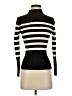 Unbranded Stripes Black Turtleneck Sweater Size XS (estimated) - photo 1