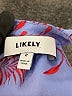 Likely 100% Polyester Paisley Blue Casual Dress Size 2 - photo 6