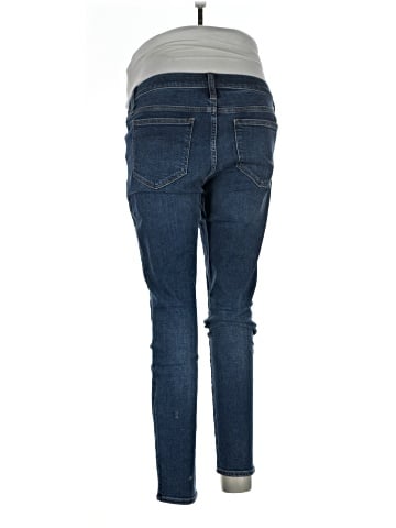 Madewell Maternity Side-Panel Skinny Jeans in Wendover Wash: Adjustable TENCEL&trade; Denim Edition (view 2)