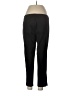 Ecru Solid Black Active Pants Size 12 - photo 2