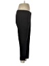 Ecru Solid Black Active Pants Size 12 - photo 4