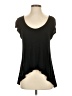 Alya Black Short Sleeve Top Size S - photo 1