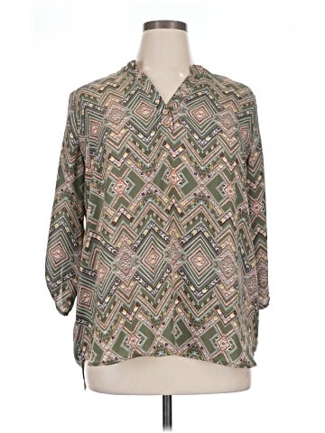 Cure 3/4 Sleeve Blouse (view 1)