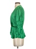 Zara Green 3/4 Sleeve Blouse Size XS - photo 5