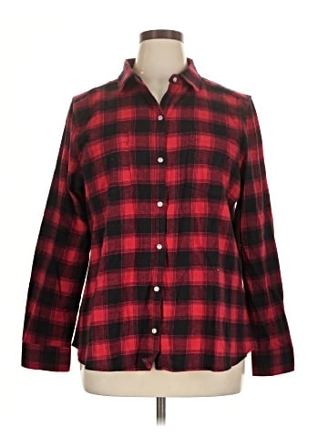 Croft & Barrow Long Sleeve Button-Down Shirt (view 1)