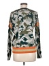 Central Park West Camo Green Pullover Sweater Size M - photo 2