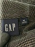 Gap Solid Black Formal Skirt Size M - photo 3